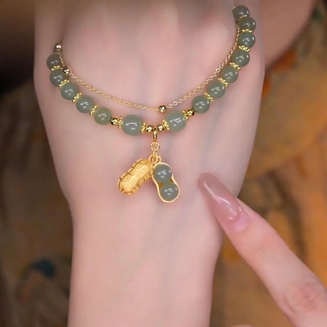 Brazalete de Jade Feng Shui - OFERTA 2X1